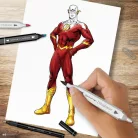 Spectrum Noir Alkoholos marker készlet - DC The Flash - Fan-Art Like a Pro Art Kit (1 csomag)