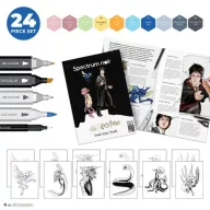   Spectrum Noir Alkoholos marker készlet - Magical Creatures - Harry Potter - Fan-Art Like a Pro Art Kit (1 csomag)
