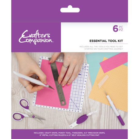 Crafter's Companion Eszköz készlet - Essential Tool Kit (1 csomag)