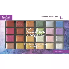   Crafter's Companion Akvarellfesték készlet - Moonbeam - Shimmer Watercolour Palette (1 db)