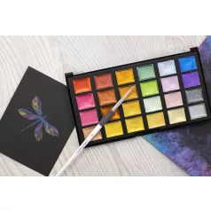   Crafter's Companion Akvarellfesték készlet - Moonbeam - Shimmer Watercolour Palette (1 db)