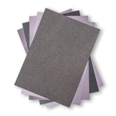   Sizzix Különleges papír válogatás 50 ív / A4 - Charcoal - Opulent Cardstock (1 csomag)