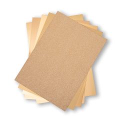   Sizzix Különleges papír válogatás 50 ív / A4 - Gold - Opulent Cardstock (1 csomag)