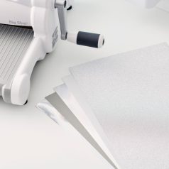   Sizzix Különleges papír válogatás 50 ív / A4 - Silver - Opulent Cardstock (1 csomag)