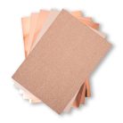 Sizzix Különleges papír válogatás 50 ív / A4 - Rose Gold - Opulent Cardstock (1 csomag)