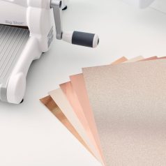   Sizzix Különleges papír válogatás 50 ív / A4 - Rose Gold - Opulent Cardstock (1 csomag)