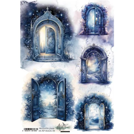 Alchemy of Art Rizspapír A4 - Legends of the Magic School - 1 - Rice Paper (1 ív)