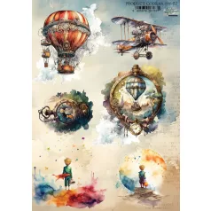   Alchemy of Art Rizspapír A4 - Between Worlds - 1 - Rice Paper (1 ív)