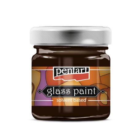 Pentart Üvegfesték 30 ml barna - Glass Paint (1 db)