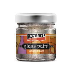   Pentart Üvegfesték 30 ml csillogó bronz - Glass Paint (1 db)