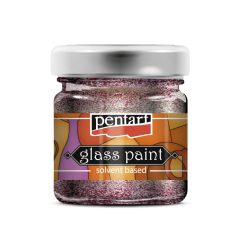   Pentart Üvegfesték 30 ml csillogó piros - Glass Paint (1 db)