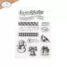 Szilikonbélyegző - A5 - Festive Season - ECD Clear Stamps (1 csomag)