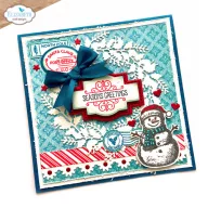   Szilikonbélyegző - A5 - Festive Season - ECD Clear Stamps (1 csomag)