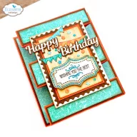   Szilikonbélyegző - A5 - Layered Labels - ECD Clear Stamps (1 csomag)