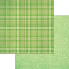   Papírkészlet - 12" (30 cm) - Holly Jolly Christmas - ECD Patterned Cardstock Paper (1 csomag)