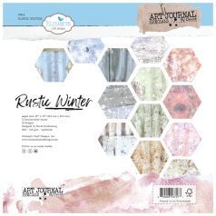   Papírkészlet - 12" (30 cm) - Rustic Winter - ECD Patterned Cardstock Paper (1 csomag)