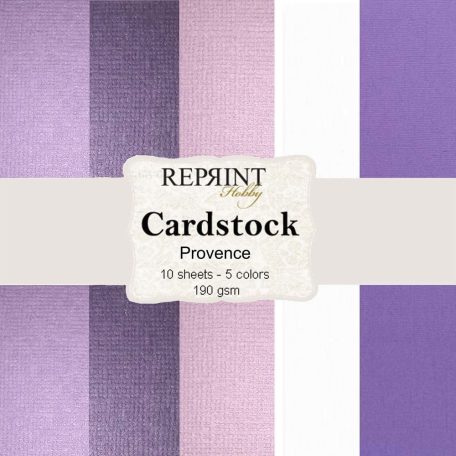 Papírkészlet, Alapkarton - 12" (30 cm) - Provence - Reprint Cardstock (10 ív)