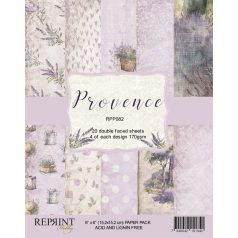   Papírkészlet - 6" (15 cm) - Provence - Reprint Paper Pack (20 ív)