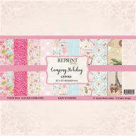   Papírkészlet - 12" (30 cm) - Camping Holiday - Reprint Paper Pack (10 ív)