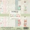 Papírkészlet - 8" (20 cm) - Dinos - Reprint Paper Pack (15 ív)