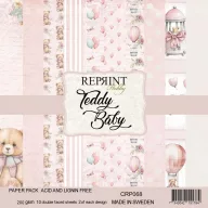   Papírkészlet - 12" (30 cm) - Teddy Baby - Reprint Paper Pack (10 ív)