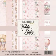   Papírkészlet - 8" (20 cm) - Teddy Baby - Reprint Paper Pack (15 ív)