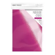   Tonic studios Tükörkarton A4 - Magnifica Magenta - High Gloss Mirror Card (5 ív)