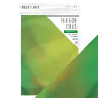   Tonic studios Tükörkarton - Irizáló A4 - Seafoam Green - Iridescent Mirror Card (5 ív)