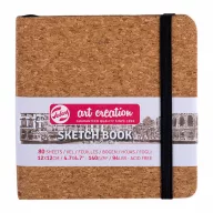   Talens Rajz- és Vázlatfüzet - 12x12cm - Cork - 140 g - Talens Art Creation Sketch Book (80 lap)