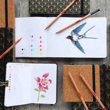 Talens Rajz- és Vázlatfüzet - 12x12cm - Cork - 140 g - Talens Art Creation Sketch Book (80 lap)