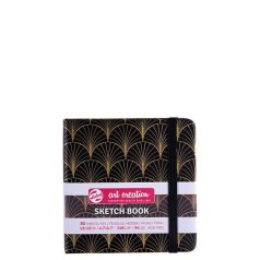   Talens Rajz- és Vázlatfüzet - 12x12cm - Art Deco - 140 g - Talens Art Creation Sketch Book (80 lap)