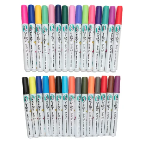 Tulip Textilfilc - Graffiti Rainbow - Fabric Markers Bullet (30 db)