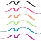 Tulip Textilfilc - Graffiti Neon - Fabric Markers Chisel Graffiti (6 db)