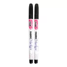 Tulip Textilfilc - Black - Fabric Markers Fine (2 db)