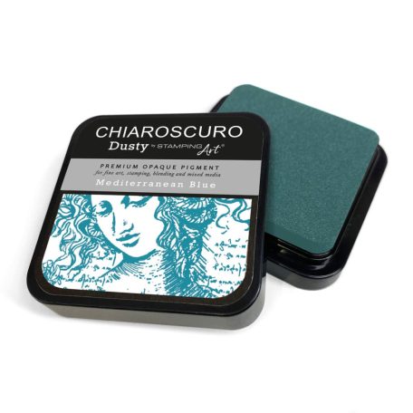 Ciao Bella Tintapárna - Mediterranean Blue - Chiaroscuro Dusty Ink Pad  (1 db)