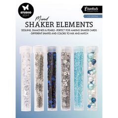   Díszítőelem rázóablakhoz, Ice crystals Essentials nr.18 / Shaker elements (1 csomag)