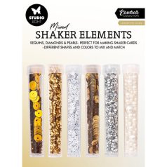   Díszítőelem rázóablakhoz, Luxurious gold Essentials nr.19 / Shaker elements (1 csomag)