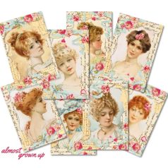   Decorer Papírkészlet 7x10.8 cm - Almost Grown Up -  - Scrapbook Paper (24 ív)