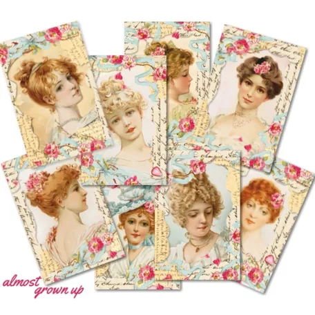 Decorer Papírkészlet 7x10.8 cm - Almost Grown Up -  - Scrapbook Paper (24 ív)