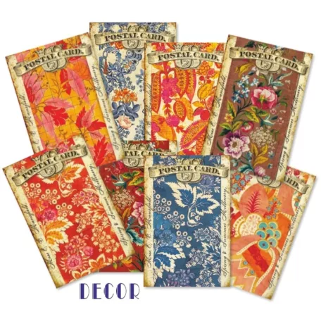 Decorer Papírkészlet 7x10.8 cm - Decor -  - Scrapbook Paper (24 ív)