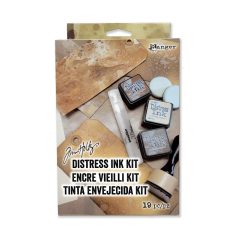   Ranger Tintapárna készlet - Tim Holtz Technique Starter Kit - Distress Ink (1 csomag)