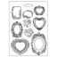 Stamperia Öntőforma A4 - Precious - Frames - Soft Mould (1 db)