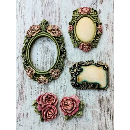 Stamperia Öntőforma A4 - Precious - Frames - Soft Mould (1 db)