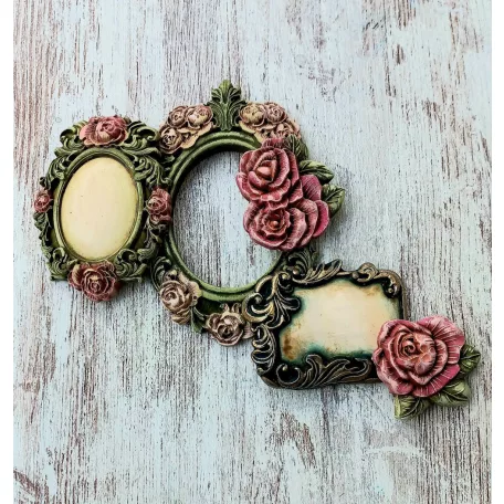 Stamperia Öntőforma A4 - Precious - Frames - Soft Mould (1 db)