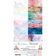   Craft O'Clock Papírkészlet 6"x15" (15cm x 30 cm) - Unicorn Sweet - Basic Paper Set (1 csomag)