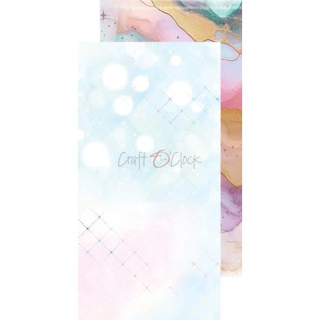 Craft O'Clock Papírkészlet 6"x15" (15cm x 30 cm) - Unicorn Sweet - Basic Paper Set (1 csomag)
