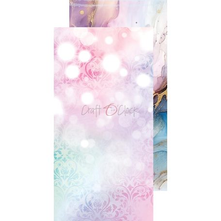 Craft O'Clock Papírkészlet 6"x15" (15cm x 30 cm) - Unicorn Sweet - Basic Paper Set (1 csomag)