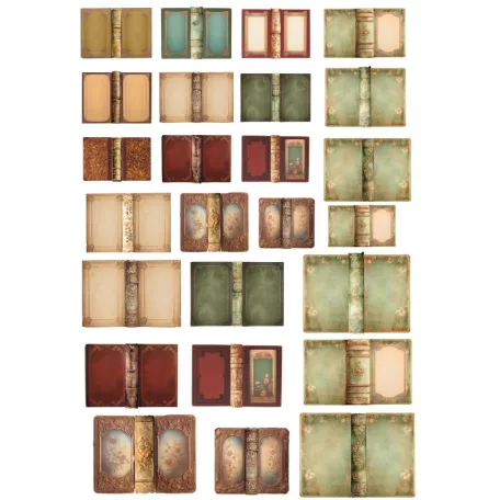 LaBlanche Kivágóív A4 - Book cover - Natural Papier (1 ív)