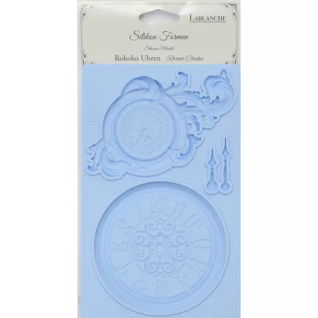 LaBlanche Szilikon öntőforma - Rococo Clocks - Silicon Mould (1 db)