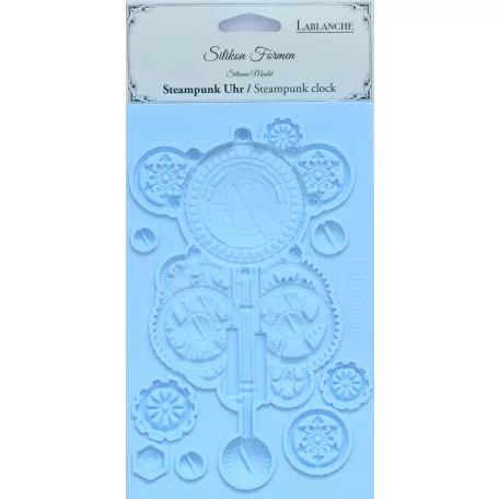 LaBlanche Szilikon öntőforma - Steampunk Clock - Silicon Mould (1 db)